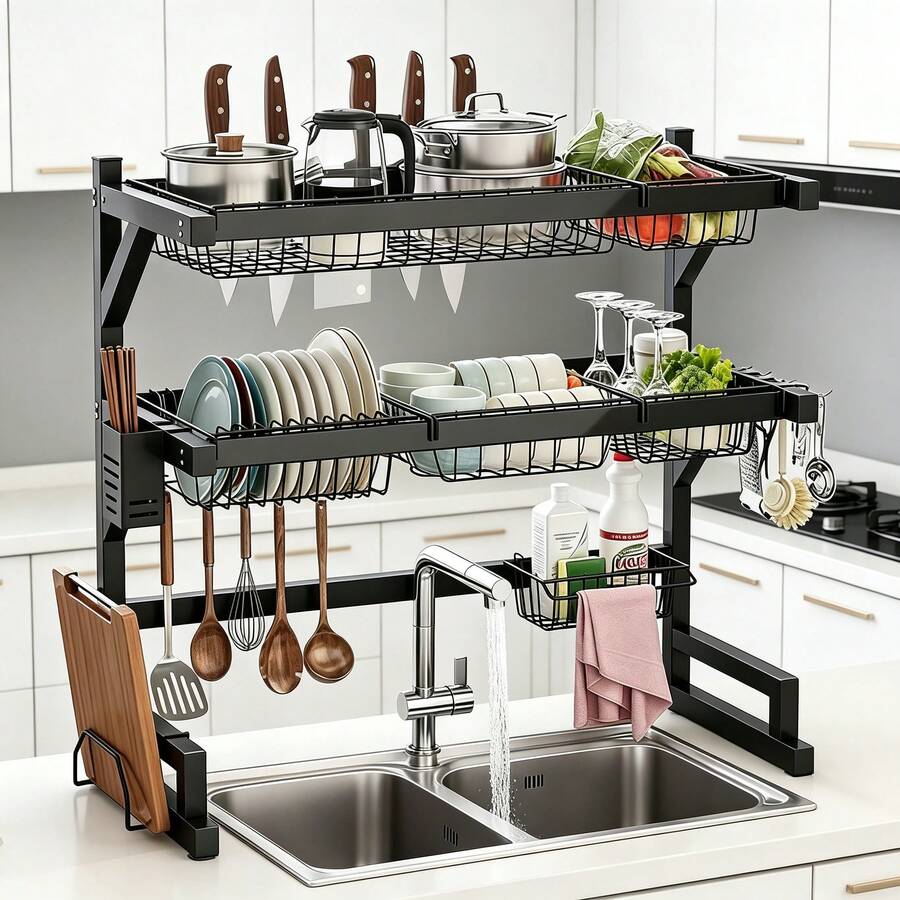 Scolapiatti a 2 livelli da pos - Food Storage Small recensione e prezzo