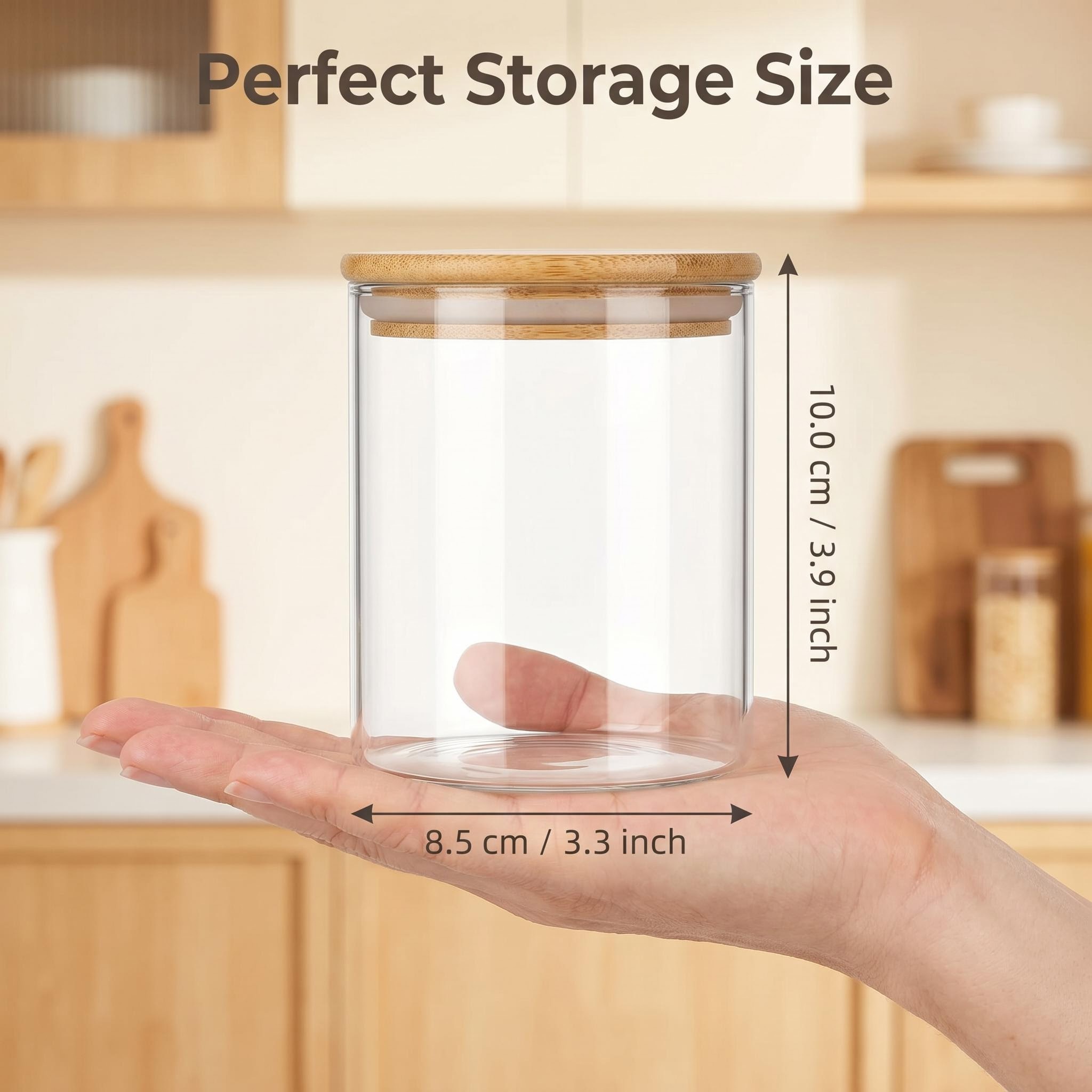 Set di 9 Contenitori in Vetro  - Food Storage Jar Labels recensione e prezzo