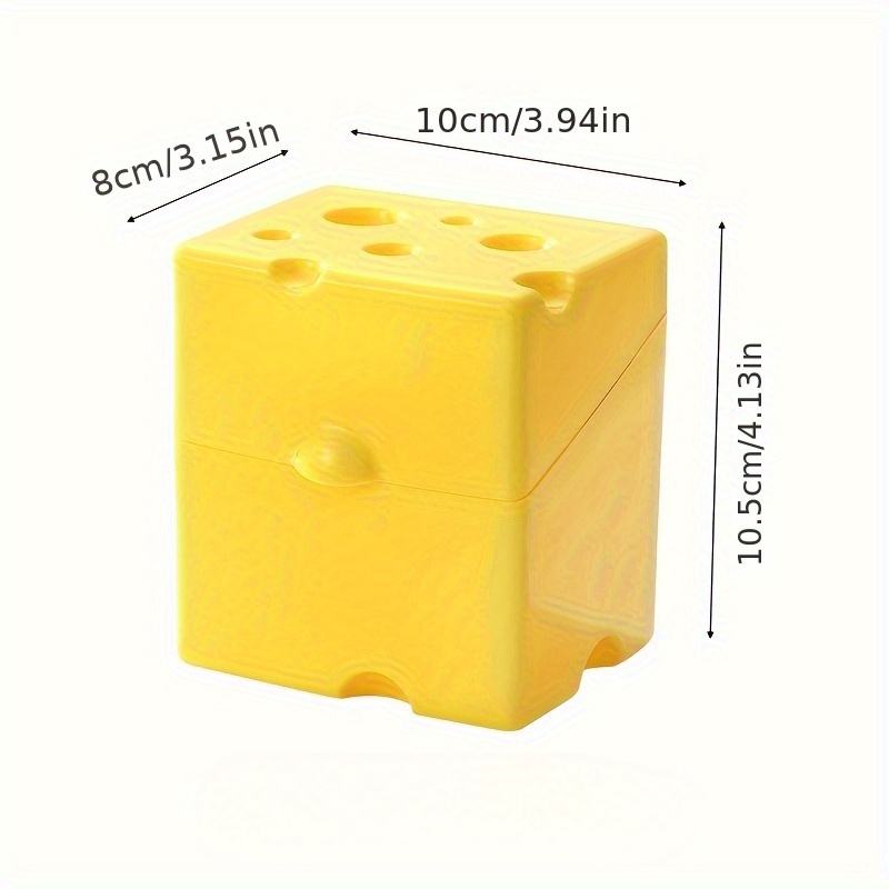 1 contenitore per formaggio in - Food Storage Yellow recensione e prezzo