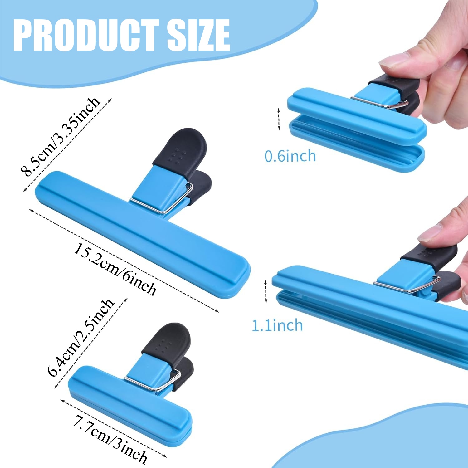 3-12PCS Clip di tenuta multius - Food Storage Drawer Organizer recensione e prezzo