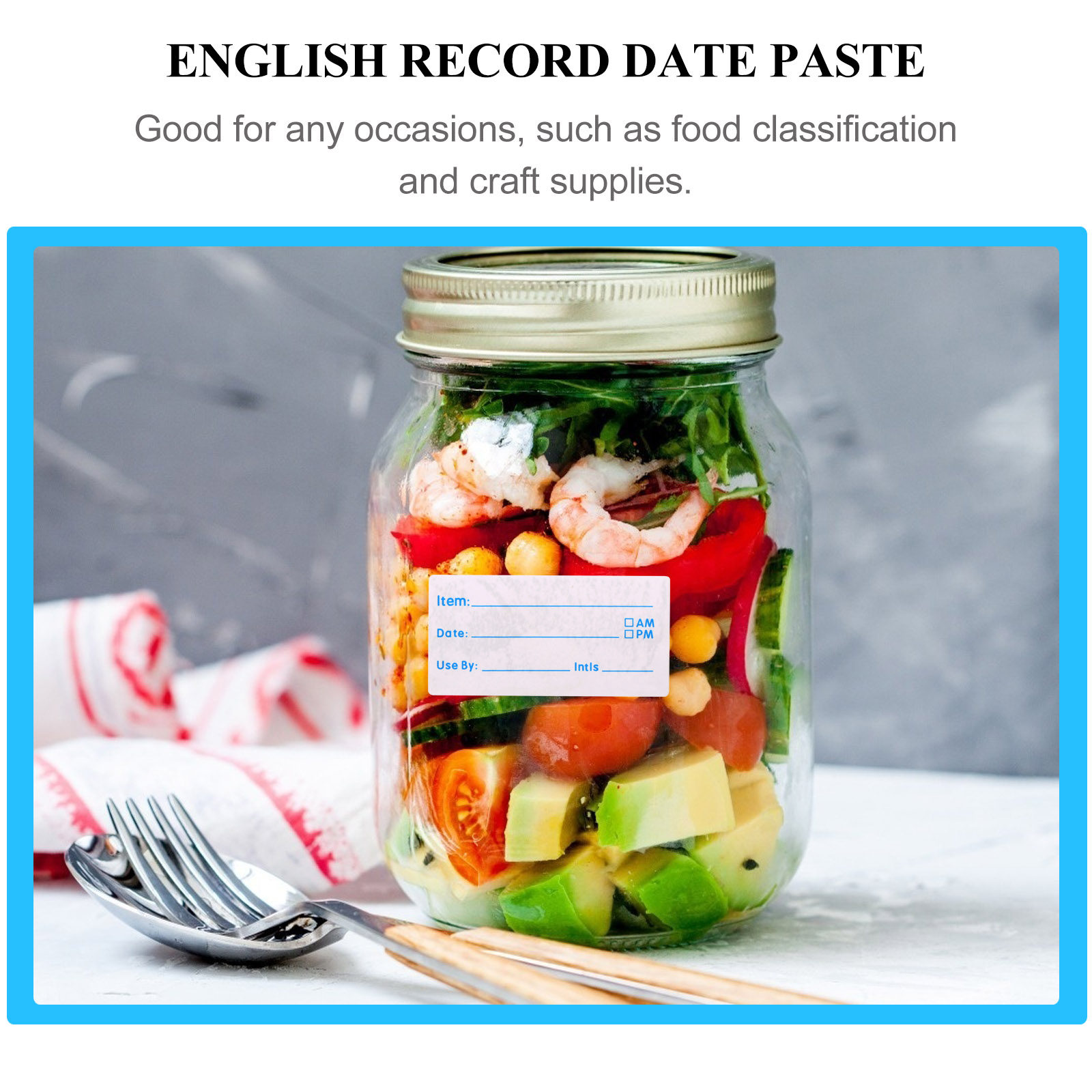 500 Pezzi Etichette Adesive Sc - Food Storage Jar Labels recensione e prezzo