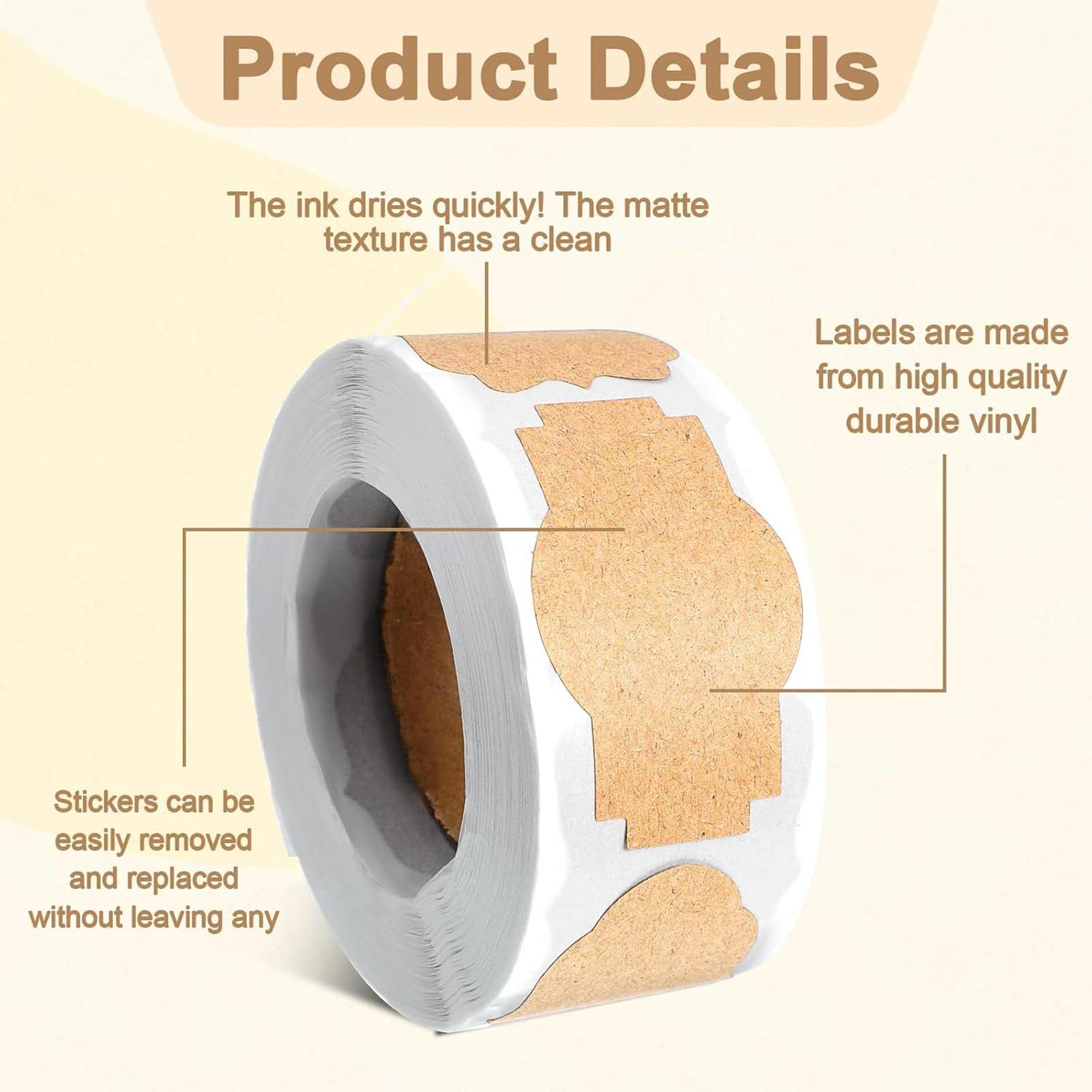 300 etichette per barattoli ad - Food Storage Jar Labels recensione e prezzo