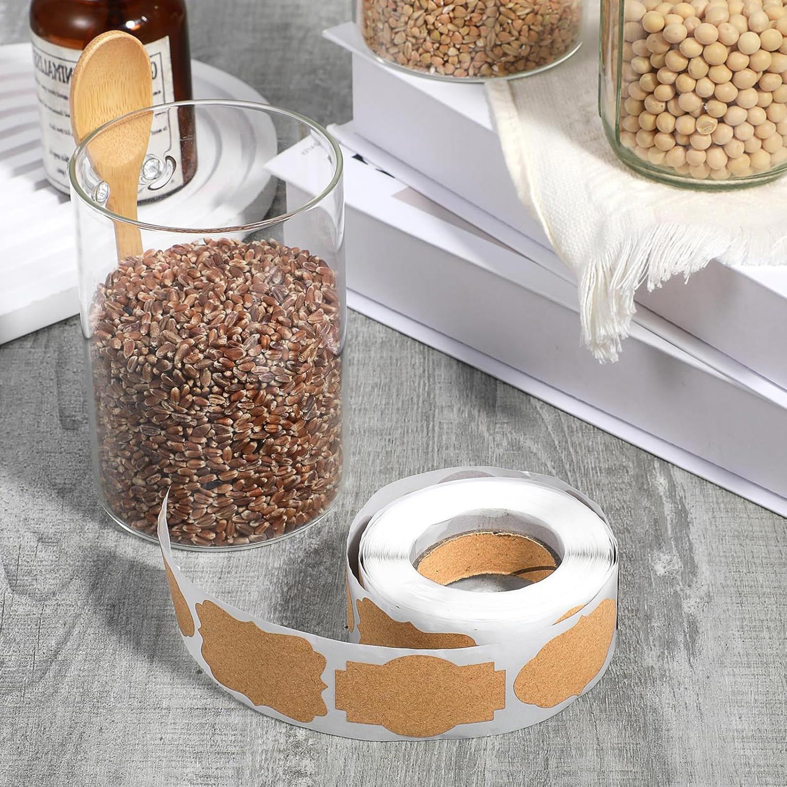 300 etichette per barattoli ad - Food Storage Jar Labels recensione e prezzo