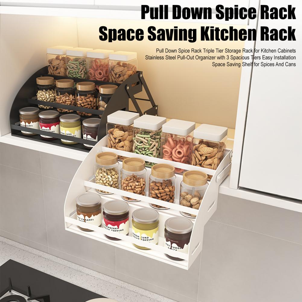 Organizzatore di spezie a tre  - Food Storage Without Plastic recensione e prezzo