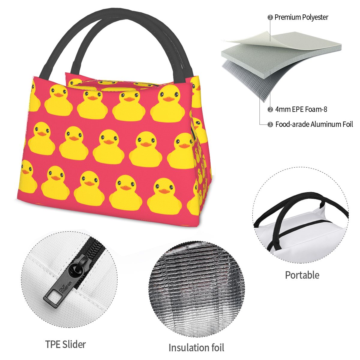 Borsa termica per il pranzo in - Food Storage Yellow recensione e prezzo