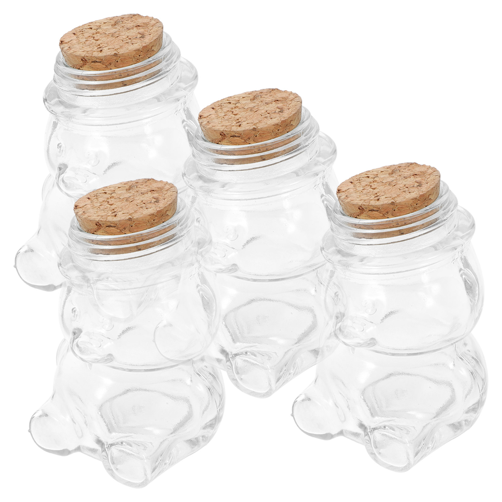 Set di 4 barattoli in vetro tr - Food Storage Glass Container Set recensione e prezzo