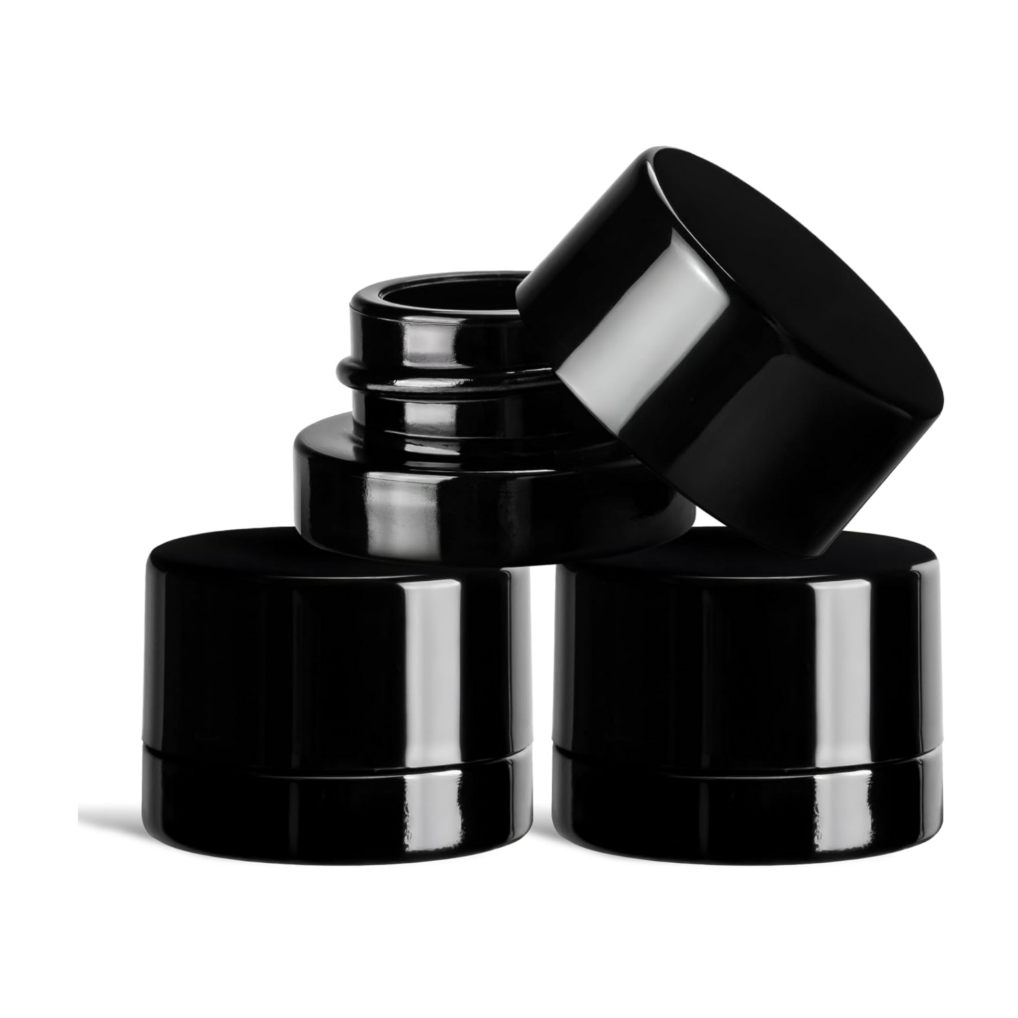 Barattoli di vetro nero spesso - Food Storage Glass Container Set recensione e prezzo