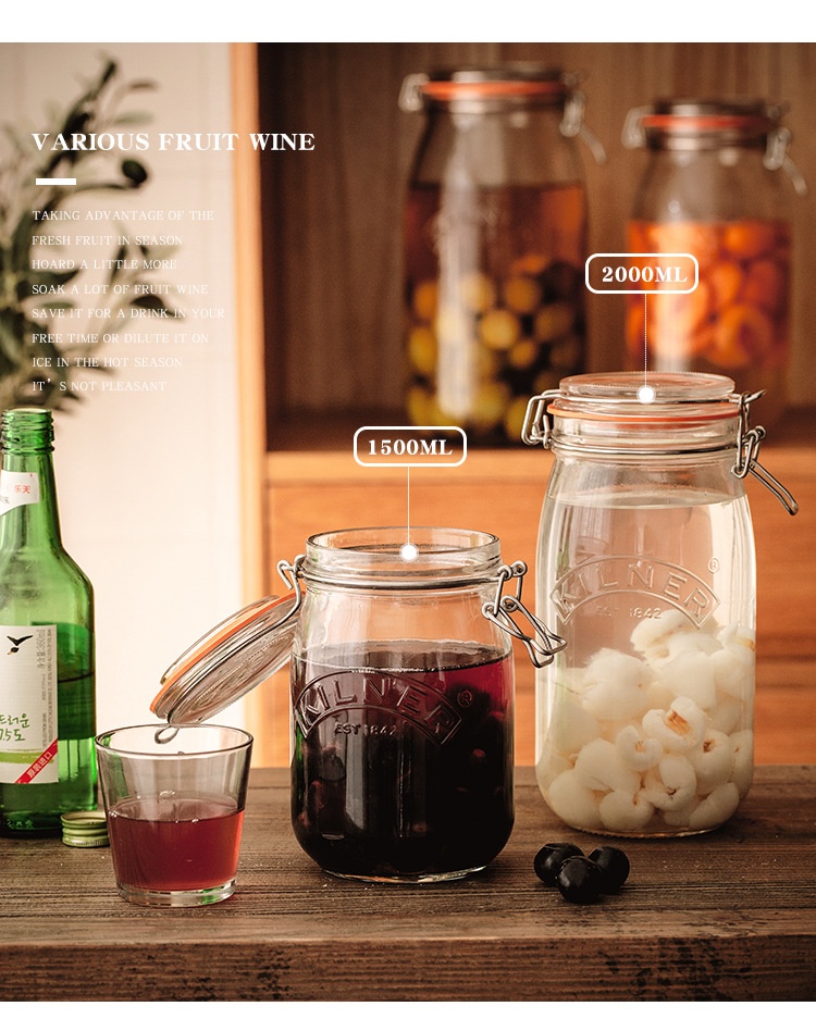 UK Kilner Barattolo sigillato  - Food Storage Uk recensione e prezzo