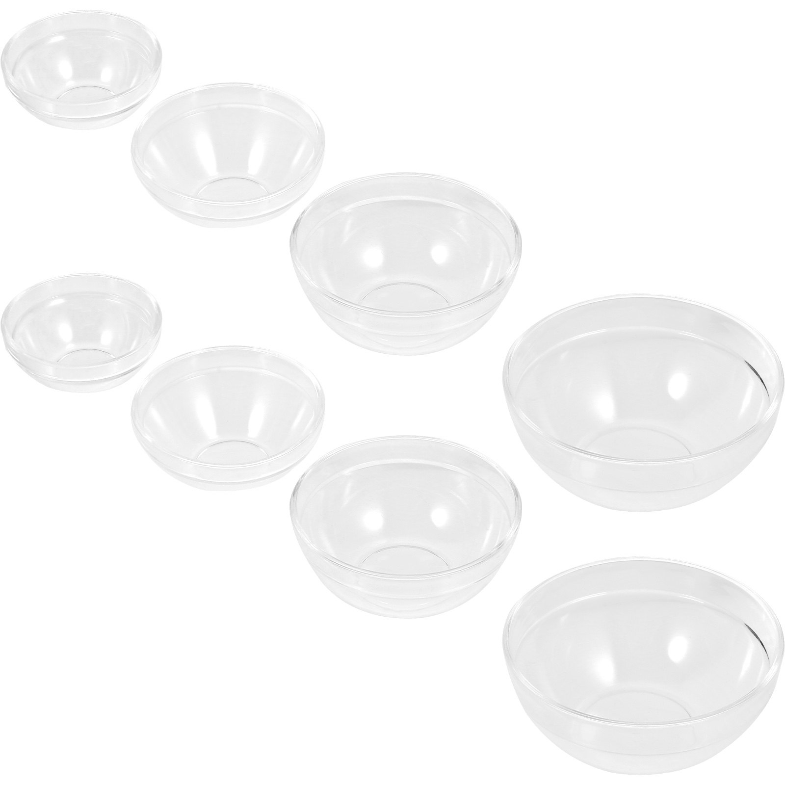 Set di 8 Ciotole in Acrilico p - Food Storage Non Toxic recensione e prezzo