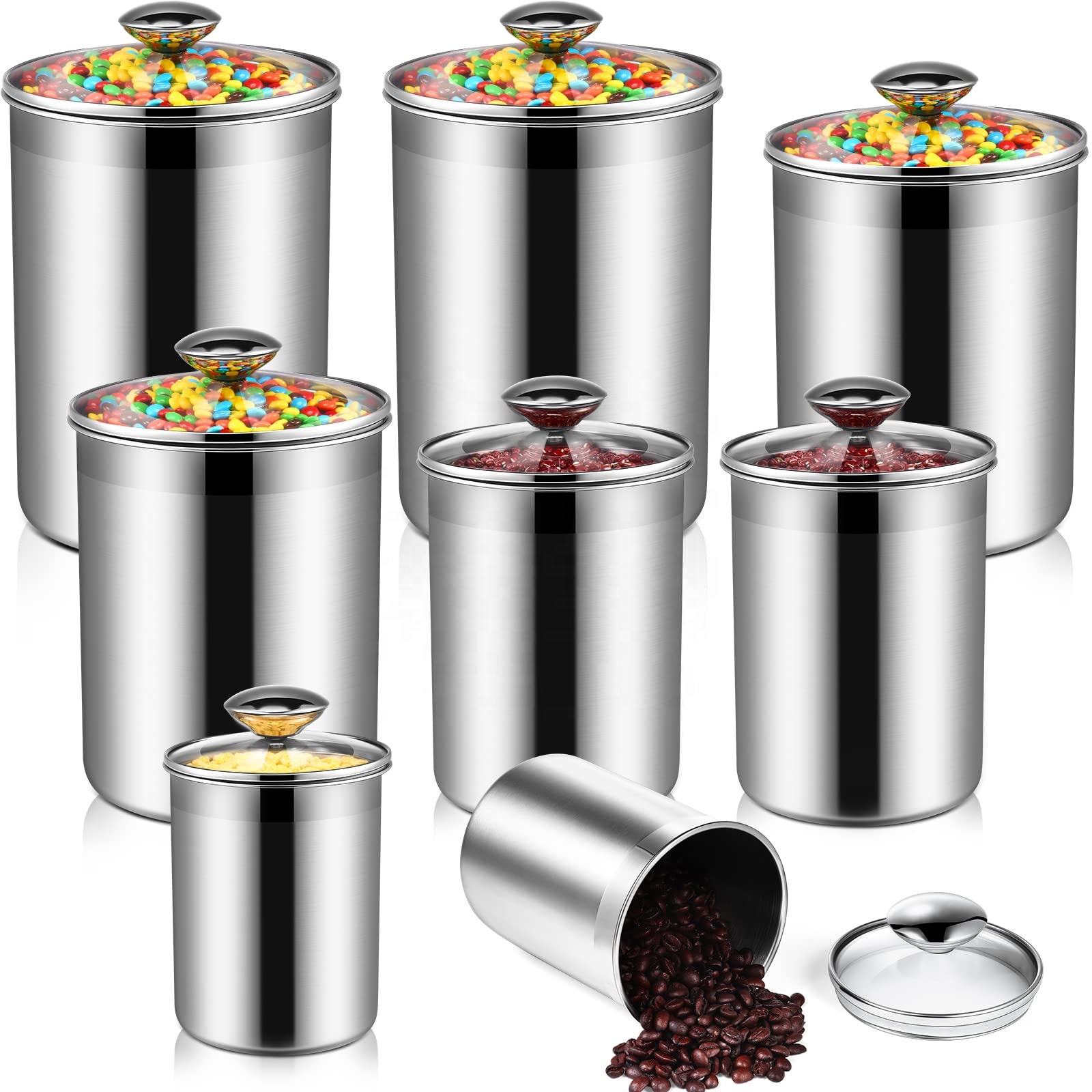 Contenitori per la conservazio - Food Storage Glass Container Set recensione e prezzo