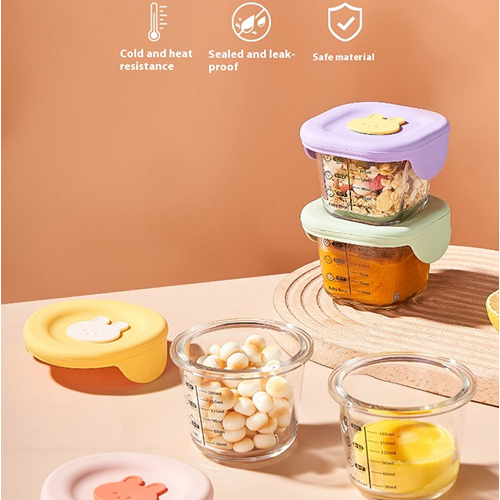 Set di 4 Contenitori in Vetro  - Food Storage Non Toxic recensione e prezzo