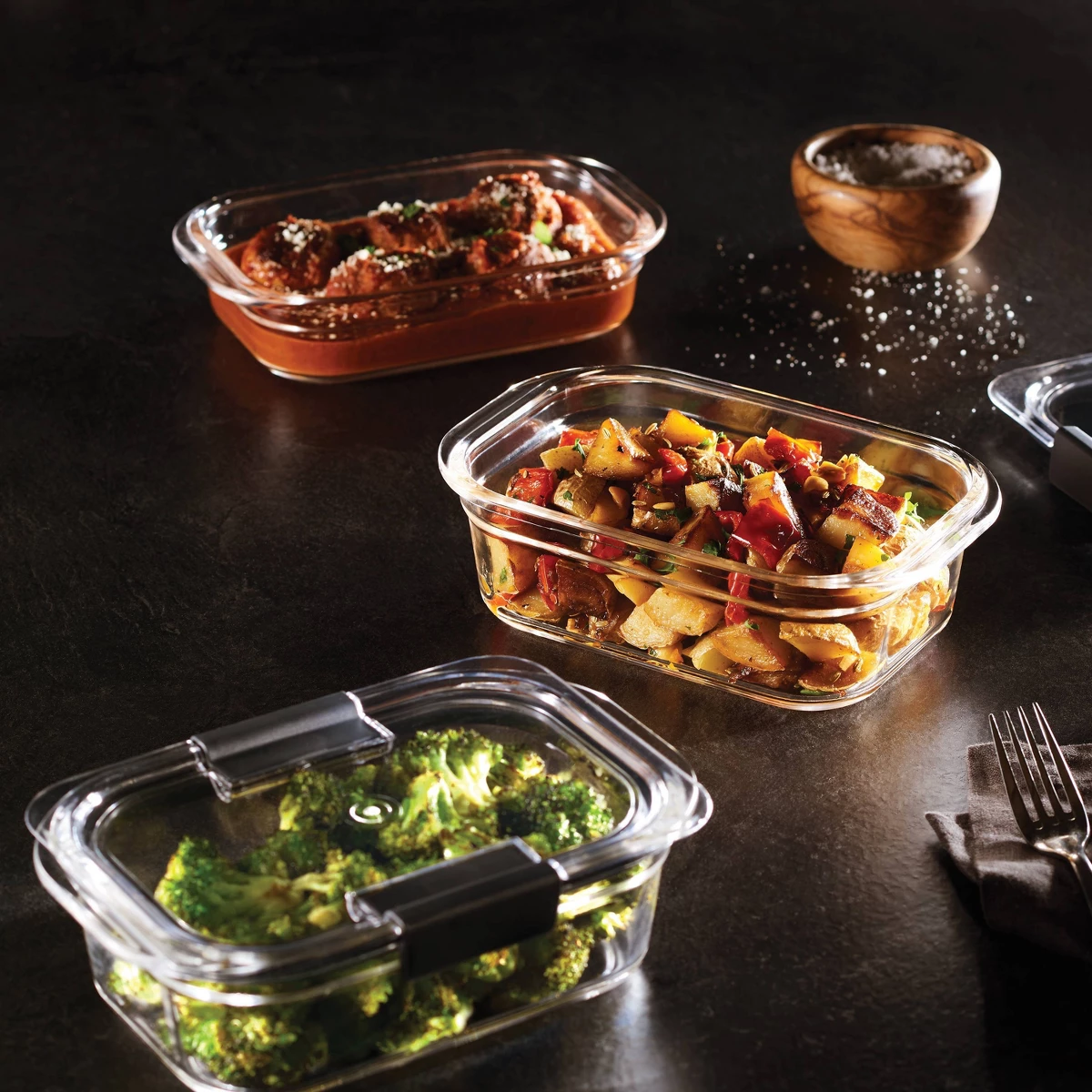 Rubbermaid Set di 6 Contenitor - Food Storage Glass Container Set recensione e prezzo